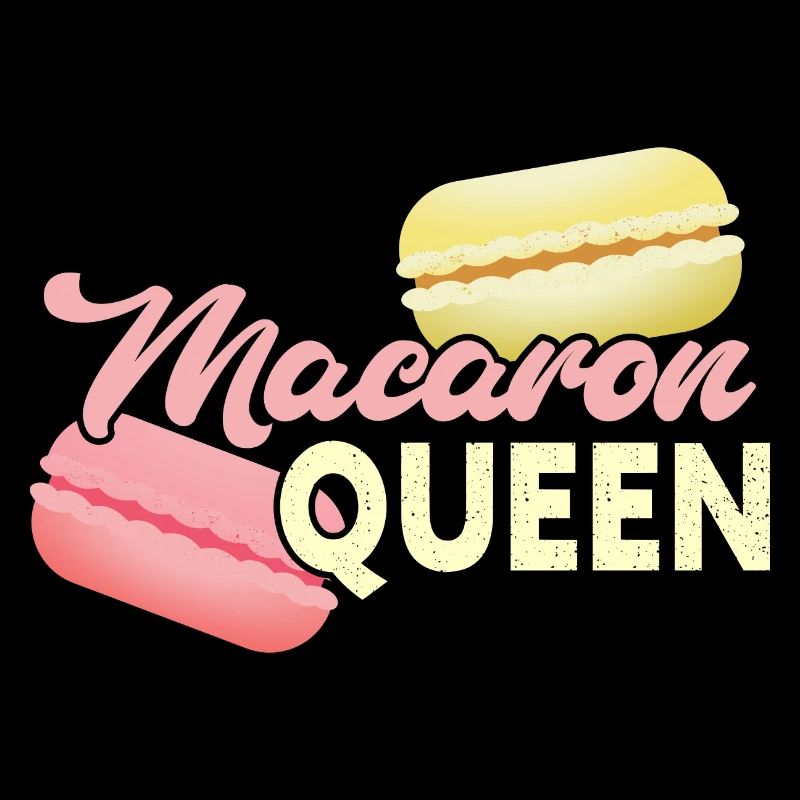 Macaron Queen Funny Macaron Dessert