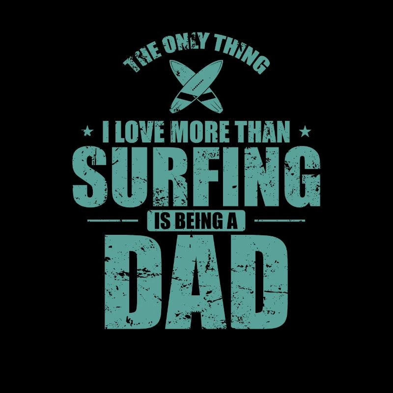 Ce que j’aime plus que le surf, c’est d’être papa