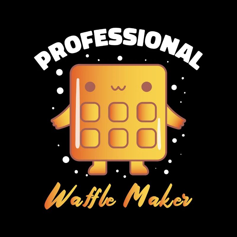 Waffeln Geschenk Waffelchef Frühstückswaffel