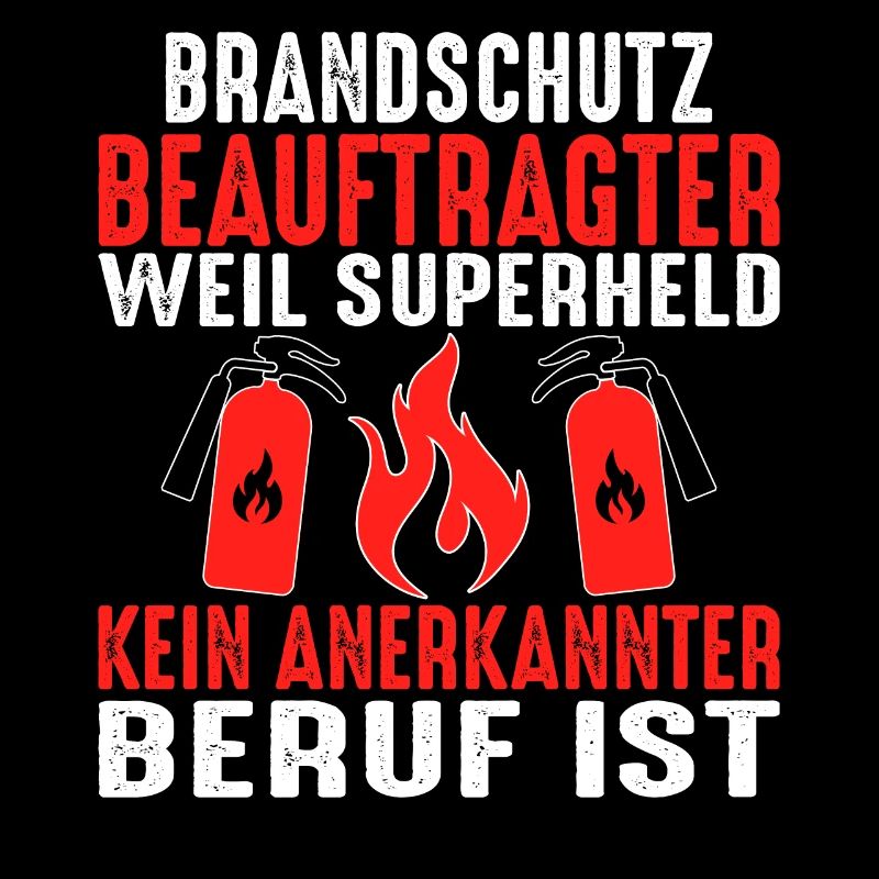 Brandschutzbeauftragter Superheld kein Beruf
