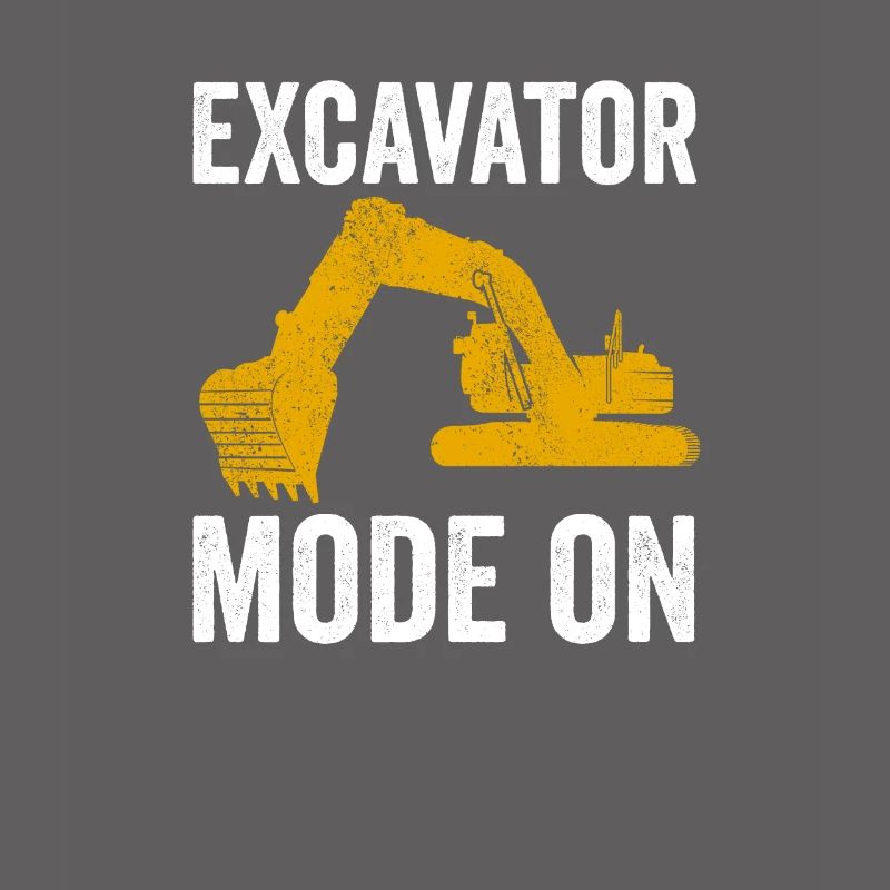 Excavator construction worker excavator driver construction machine job