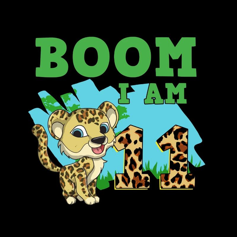 11 ° compleanno leopardo