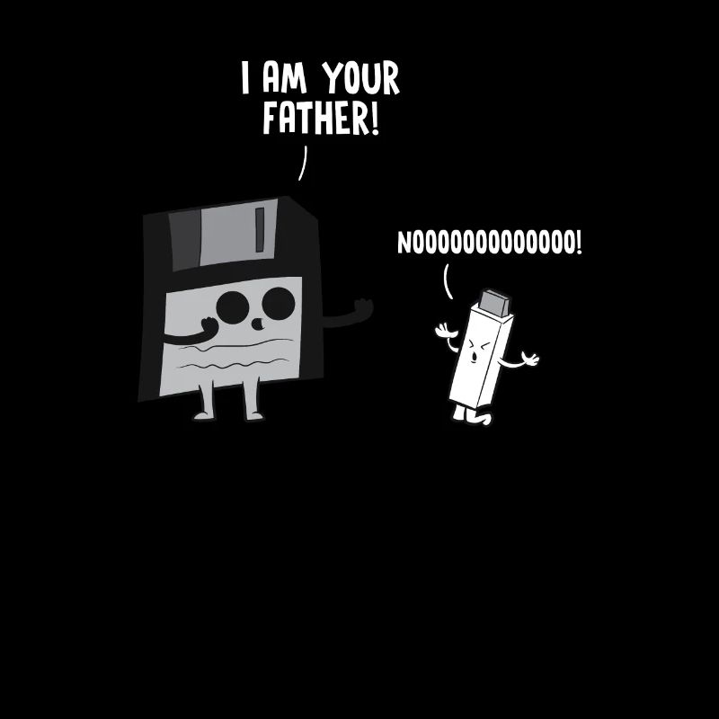 I am your Father USB flash drive and floppy disk