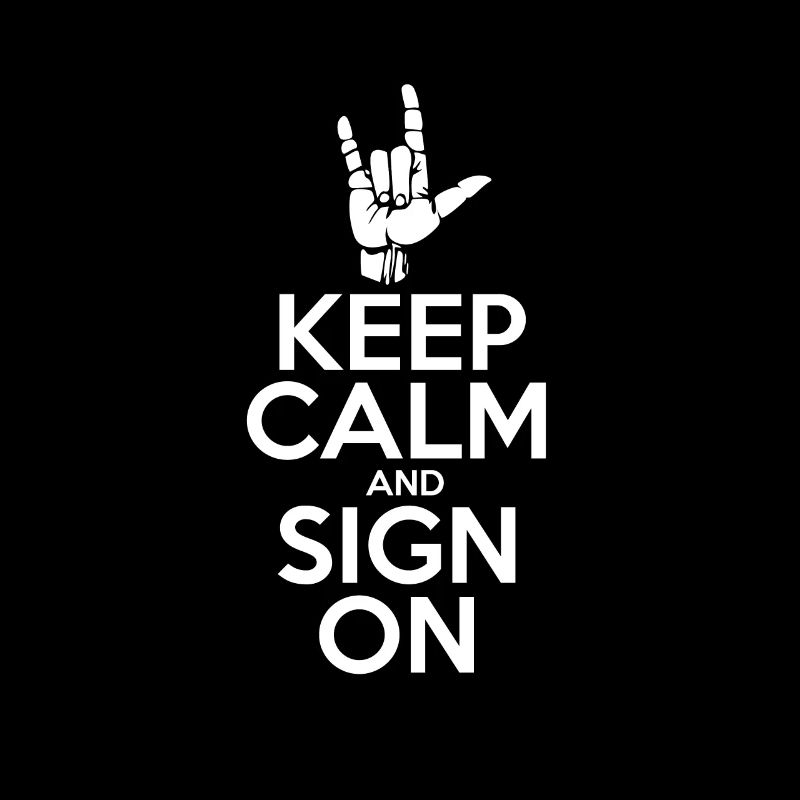 Sign language