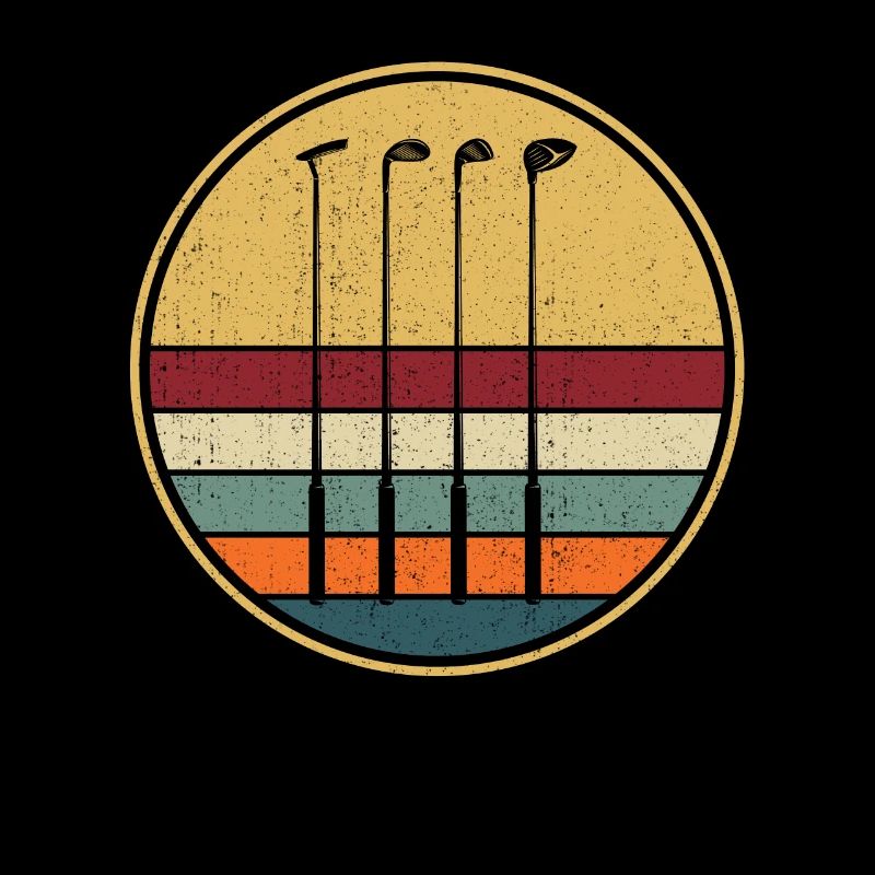 Golf rétro golf golf golf