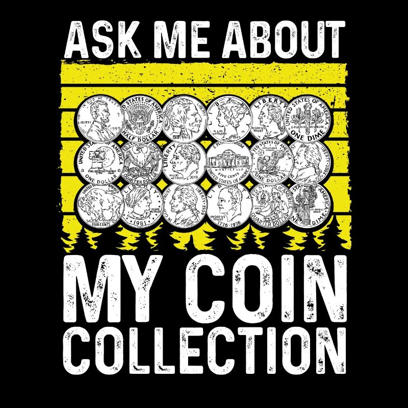 Collection de pièces de collection de pièces numismates