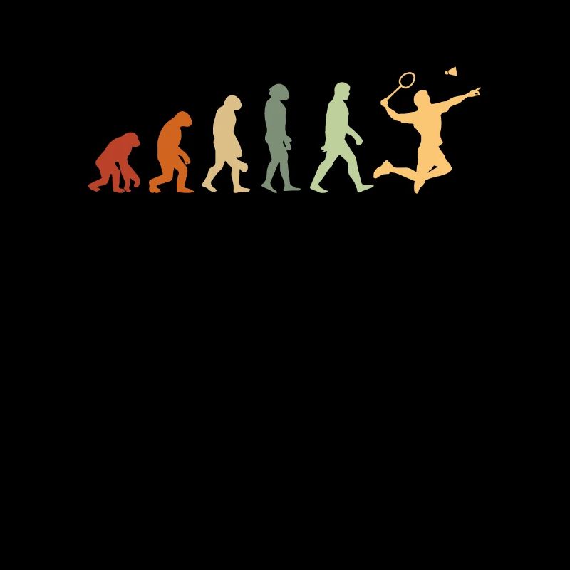 Evolution Badminton Geschenk für Badminton Spieler