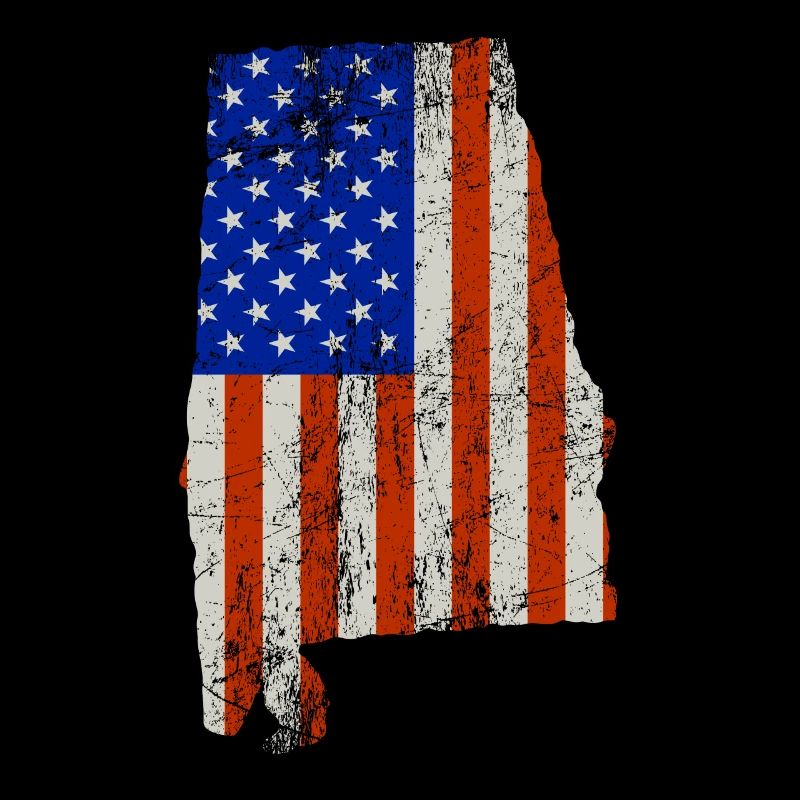 Alabama Usa drapeaux cadeau