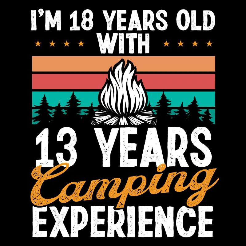 31 Year Old Camper Mountains Camping 31 Birthday