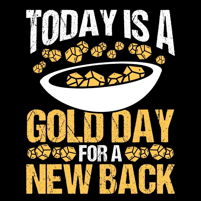 Gold Back Injury Surgery Replacement Panner