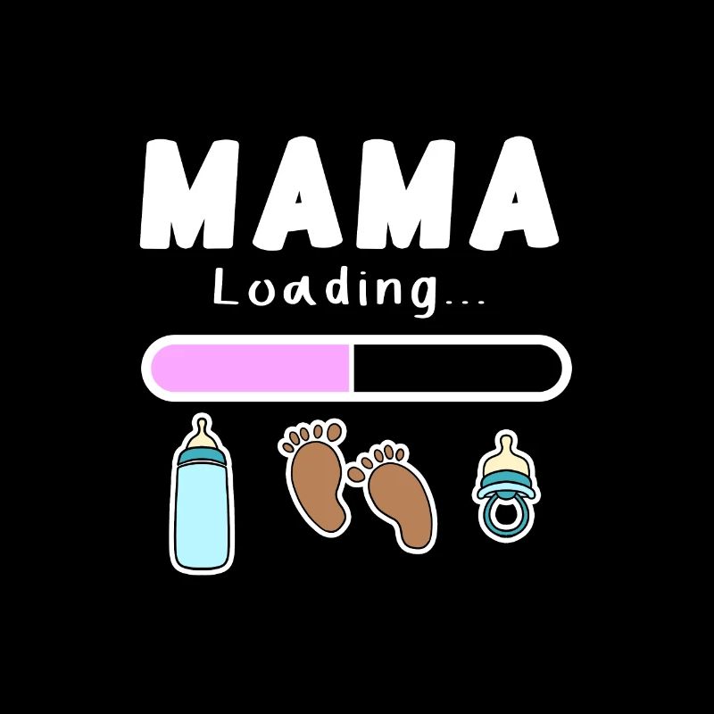 expectant mother - mom is loading