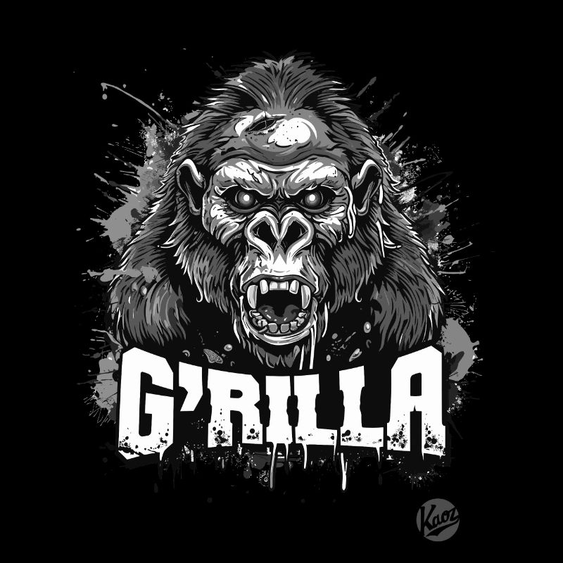 Super wütender Zombie-Gorilla