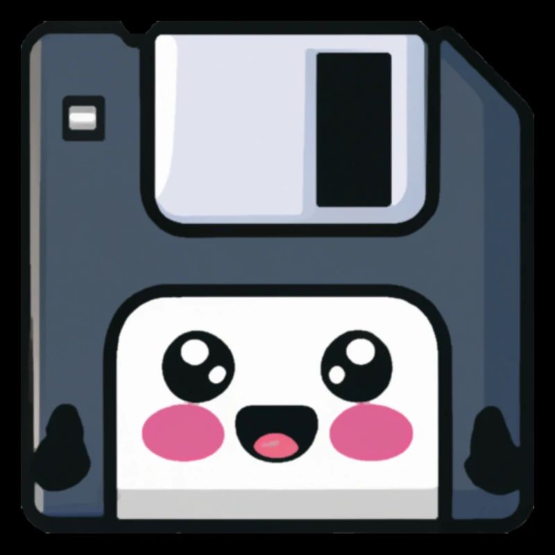 Diskette! Nostalgische Technik!