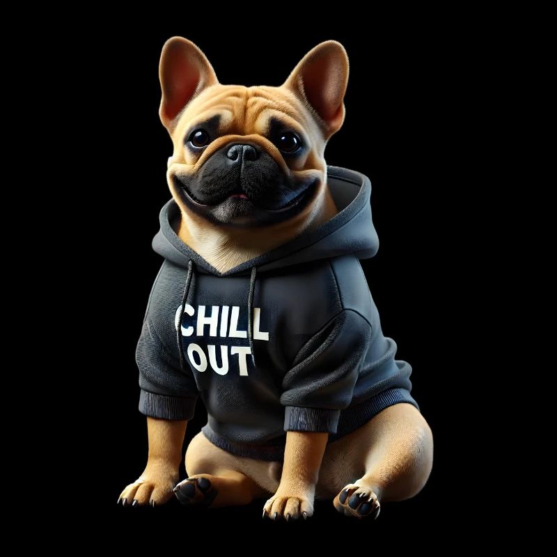Drôle de bouledogue français Chill Out Chill Out