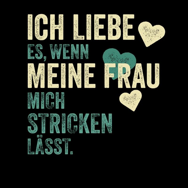 Stricker Stricken Spruch Geschenk