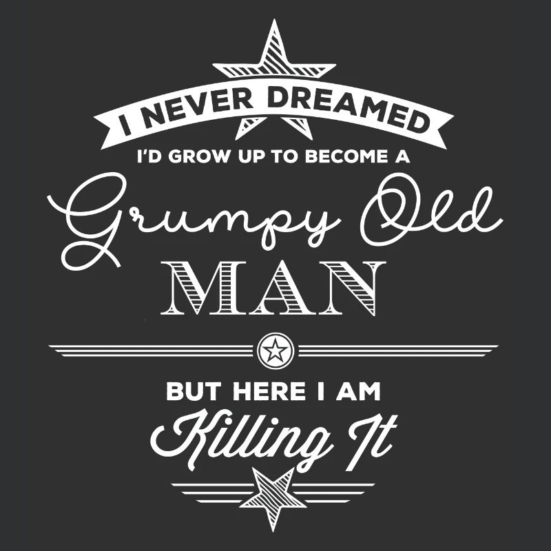 Grumpy Old Man édition blanche