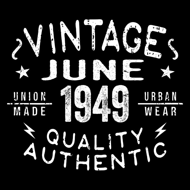 1949 Juni 1949 Jahrestag Juni 1949 Juni Geburtstag