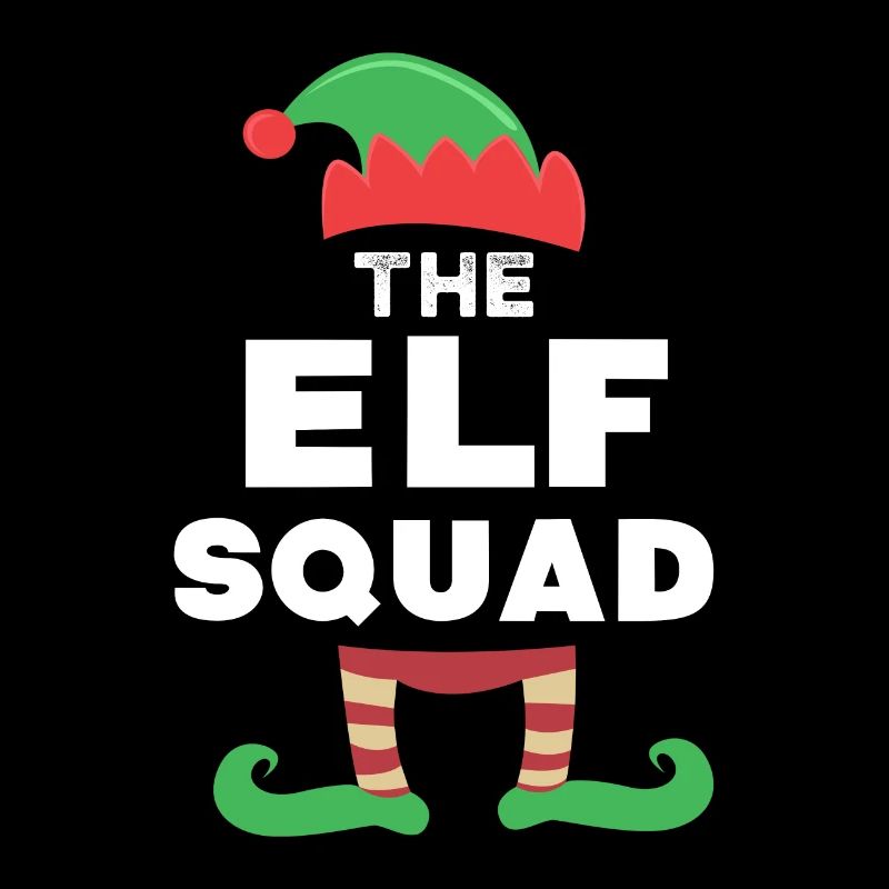 Elf Squad Cute Elf Christmas