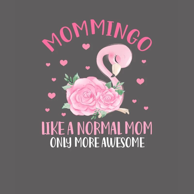 Flamingo Mutter Pink Vogel Muttertag Geschenk