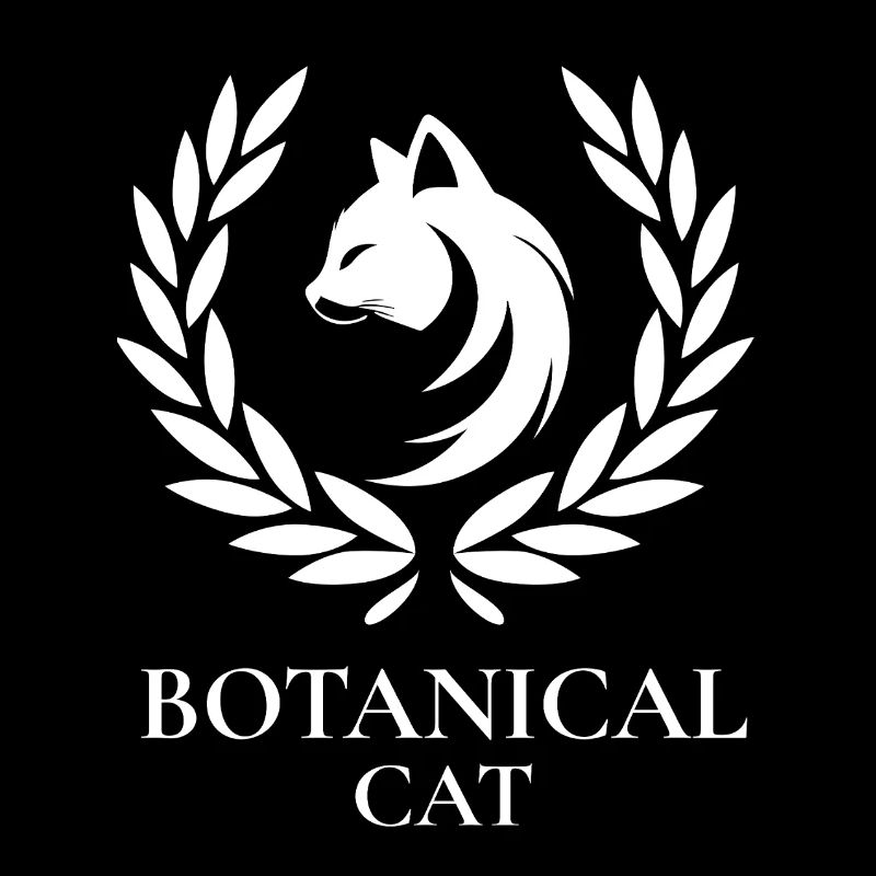Botanical Cat Laurel