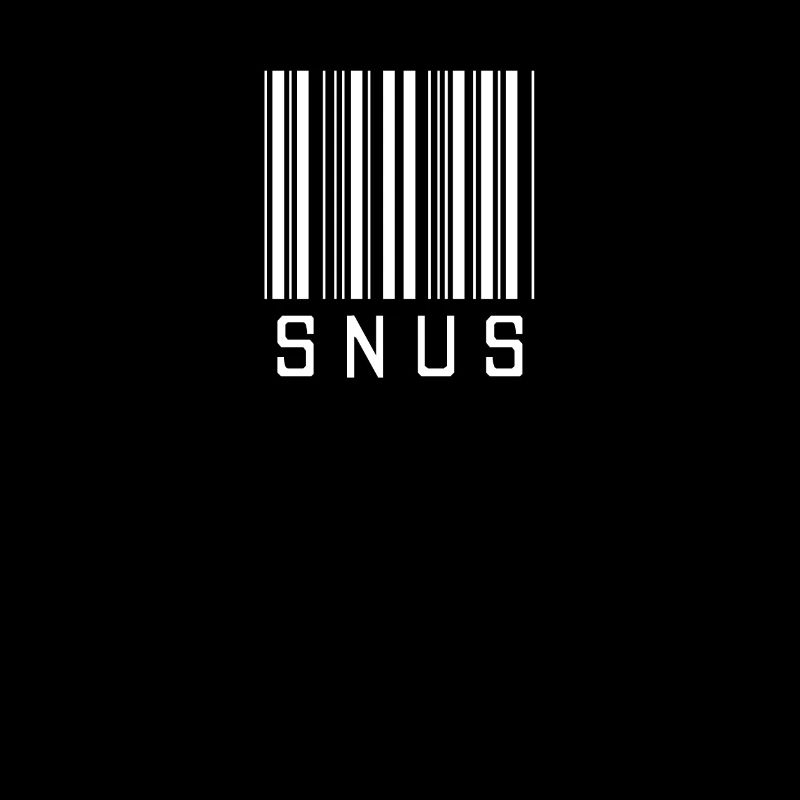 Snus Barcode Drôle de tabac à mâcher du tabac