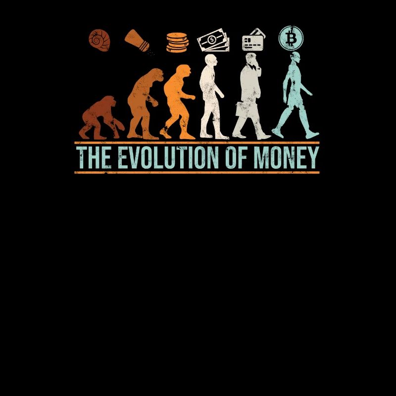 Evolution Of Money Bitcoin BTC Crypto