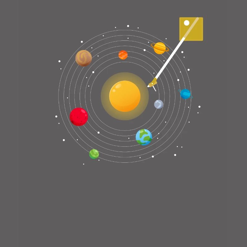 Table de mixage du système solaire Loop EDM Techno