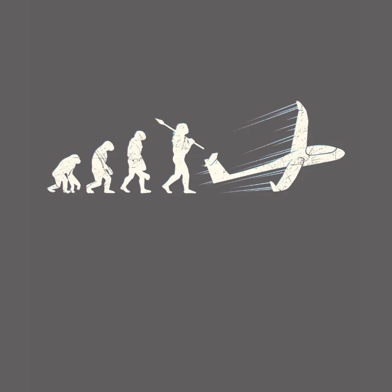 Glider Pilot Evolution Monkey Human