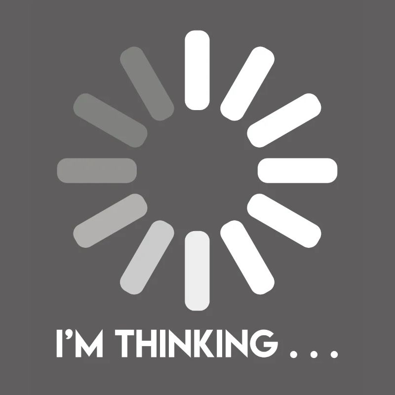 Programmierer Witz ich denke nach Coder