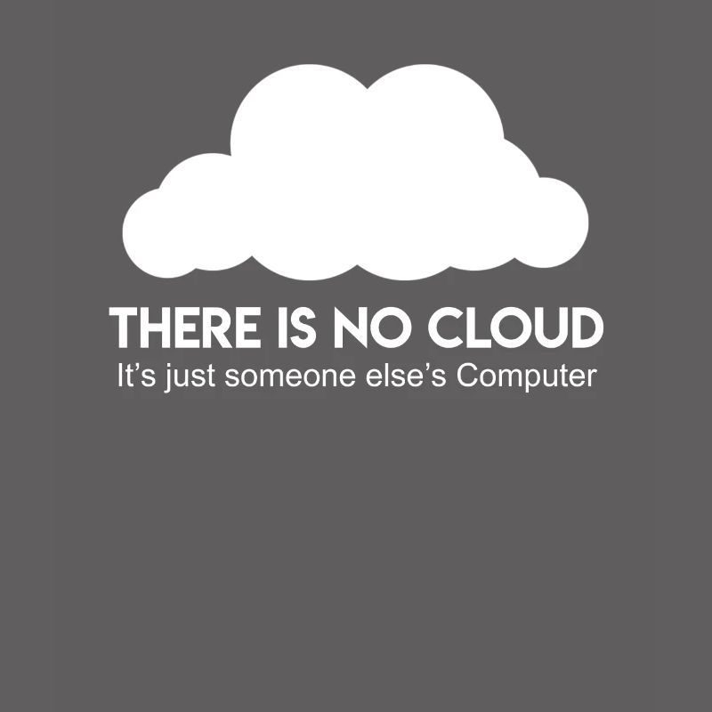 Server Cloud Saying Computer Scientist Coder