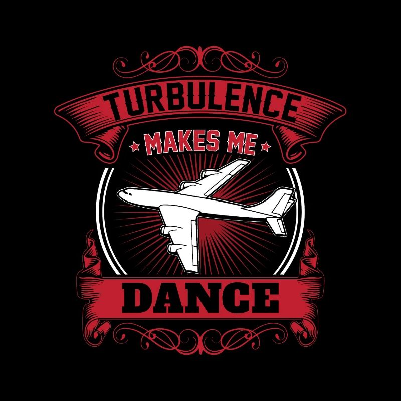 Flugzeug Luftfahrt Pilot Turbulence Makes Me Dance
