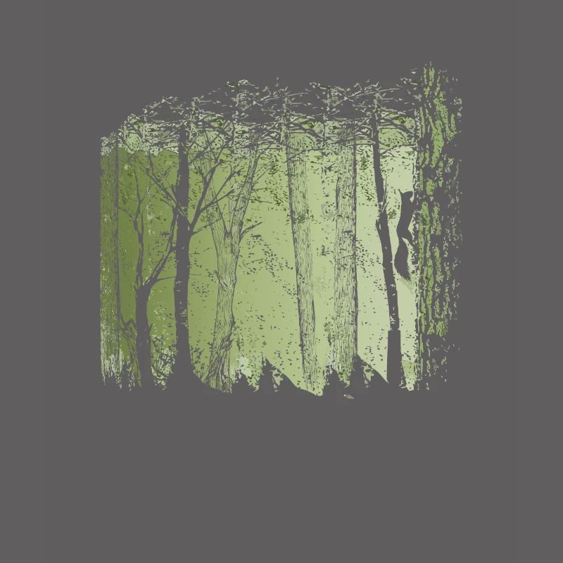 Eichhörnchen im Wald