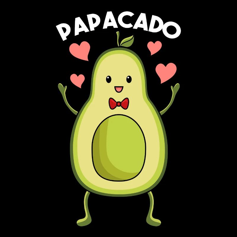 Papacado Pregnancy Expectant Dad 2021 Avocado