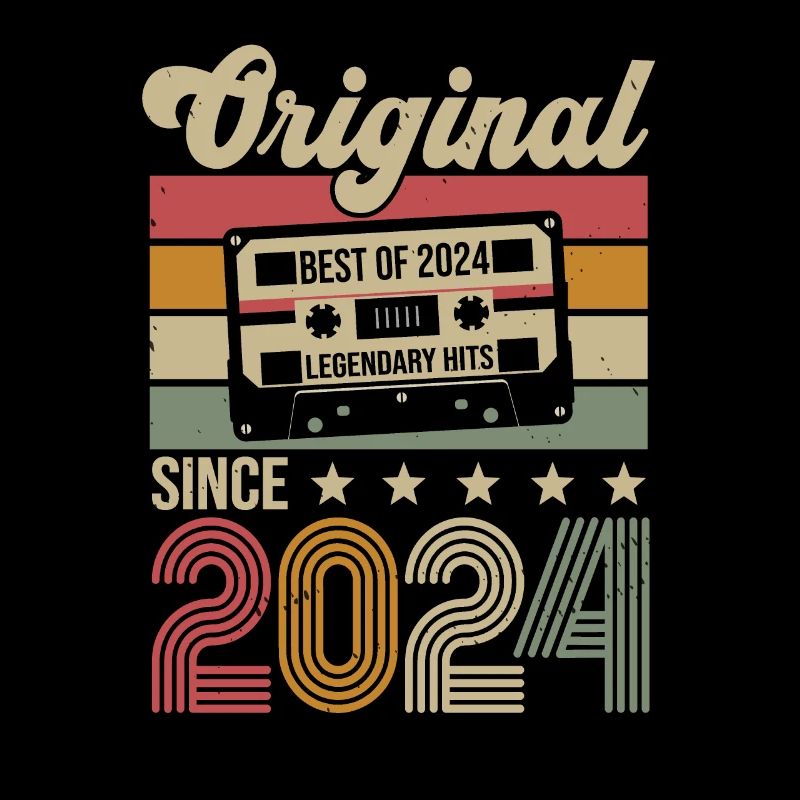 Vintage Geburtstag Original Geschenkidee 2024