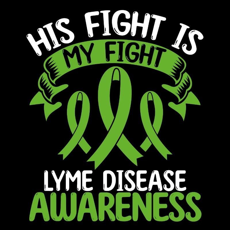 Mois du ruban de la maladie de Lyme Son combat est mon combat