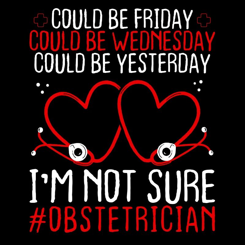 Obstetrician Night Shift Worker Stethoscope