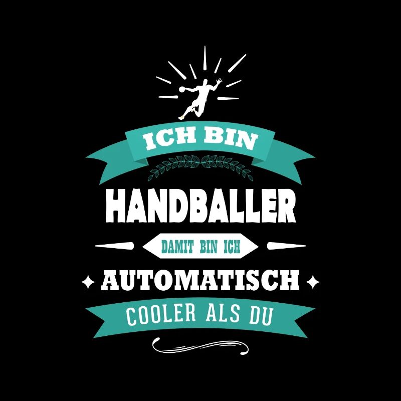 Handballer Handball Geschenkidee