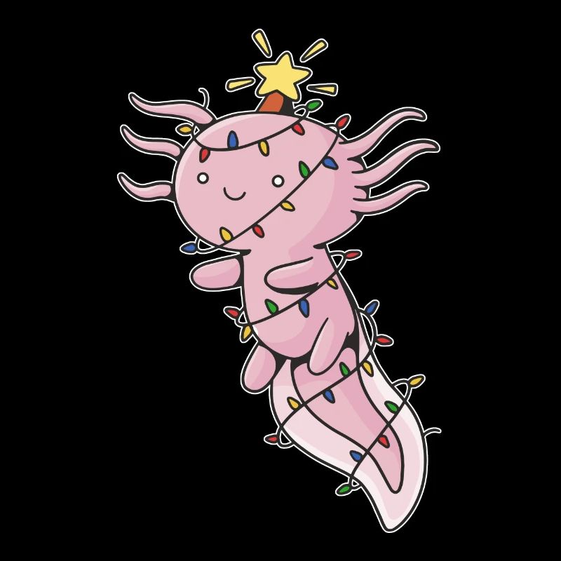Christmas Sweet Axolotl String lights