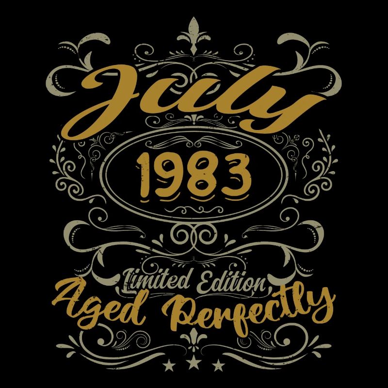 Juli 1983 Geburtstag Juli 1983 Geschenk 1983