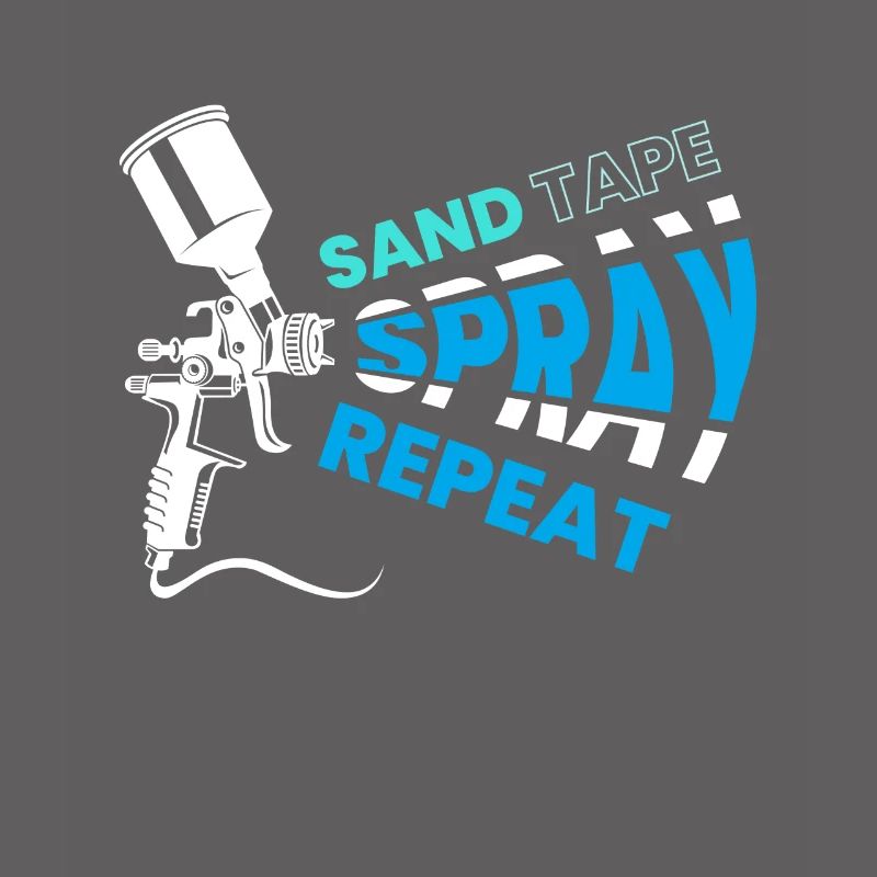 Ruban de sable Spray Repeat Painter