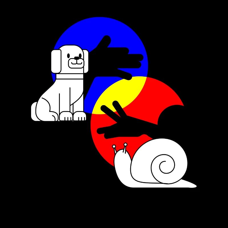 Shadow Play Shadow Dog Snail