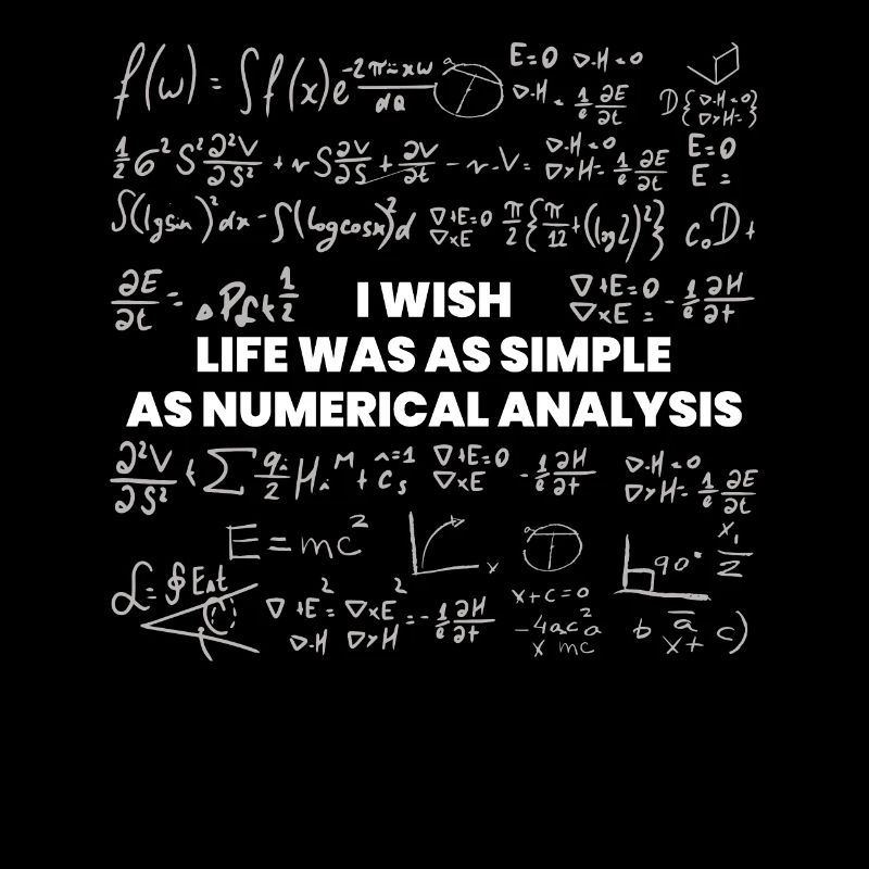 Souhaiter que la vie soit une simple analyse numérique