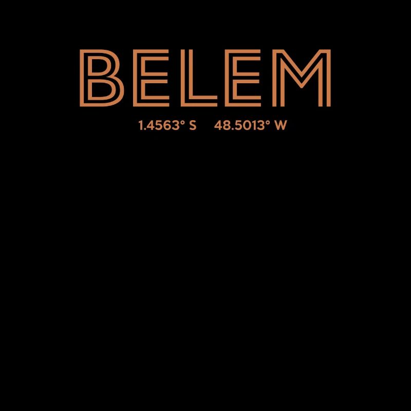 Brazil City Coordinates - Belem