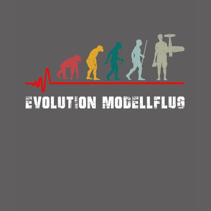 Model flight evolution retro vintage gift