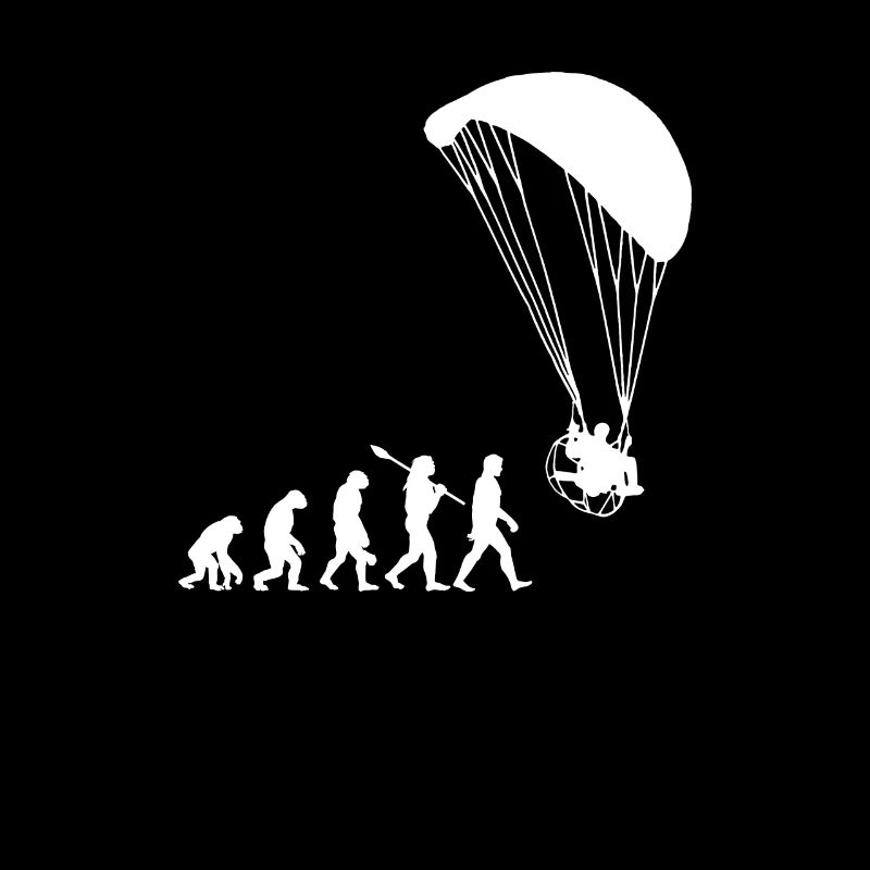 paramotorische Evolution vintage, paramotor