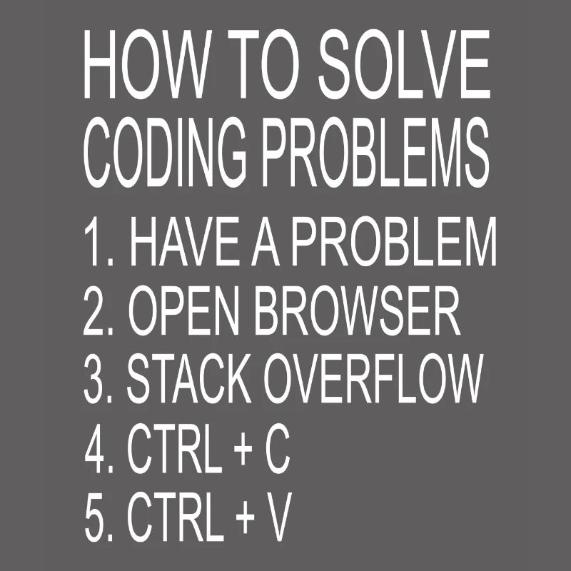 Programmer coder solving computer science problems