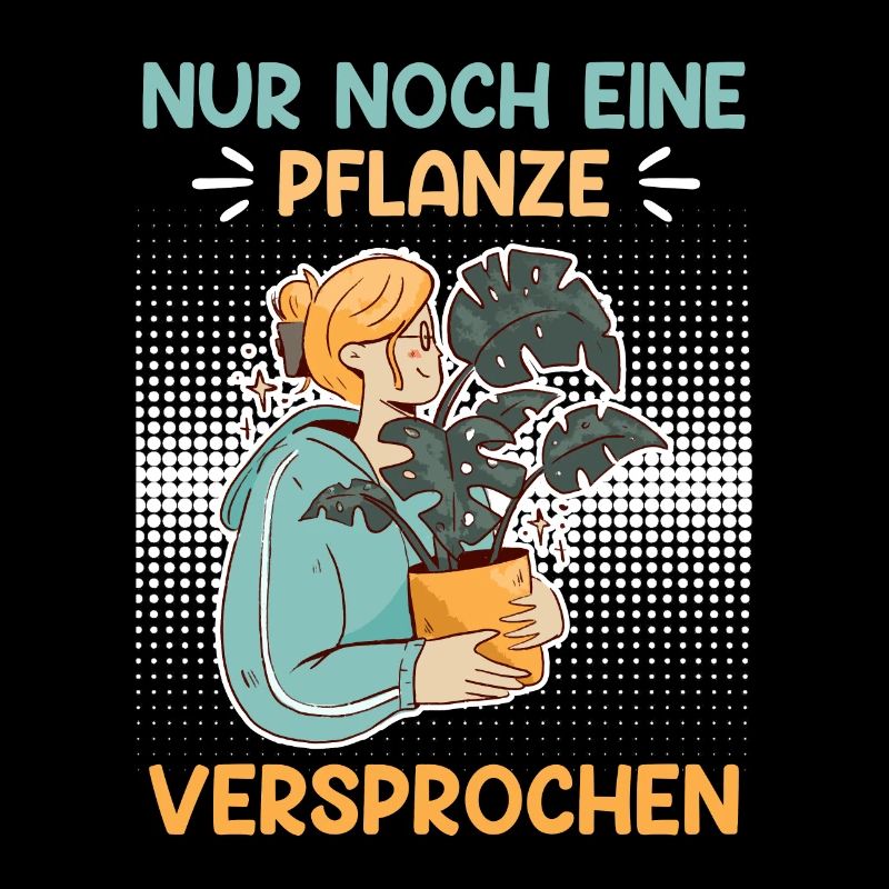 Nur noch eine Pflanze Garten Gärtner