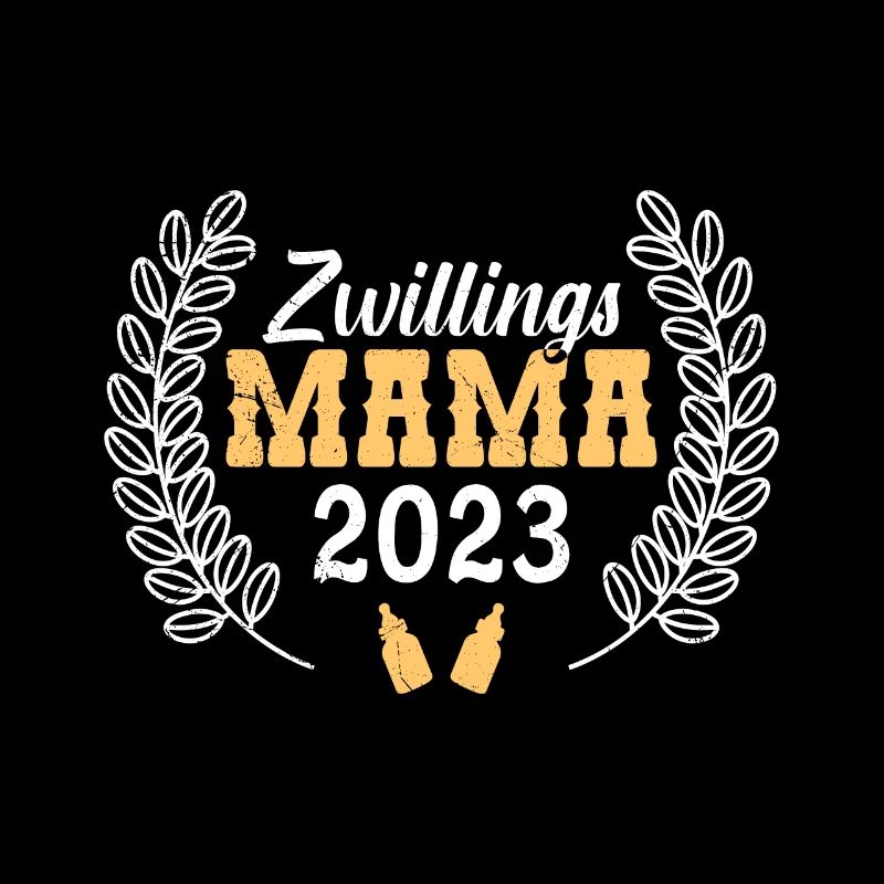 Zwillinge Mama Zwillingsmama 2023 Mutter Mama