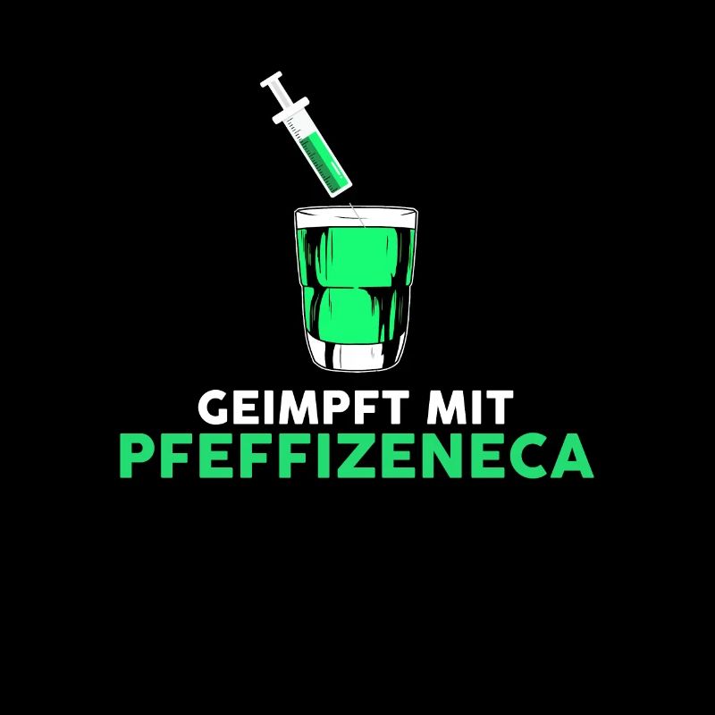 Inoculated with pepper peppermint liqueur
