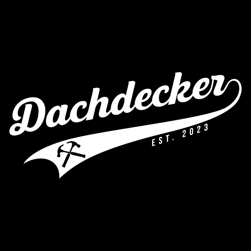 Dachdecker Est. 2023 Geschenk Handwerk